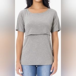 Maternity Breastfeeding Top Size small